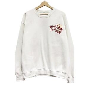 NEW SWEET CLAIRE women's perfect match sweatshirt in white
